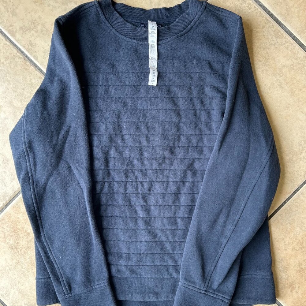 Lululemon Fleece Be True Crew Sweatshirt Size 6